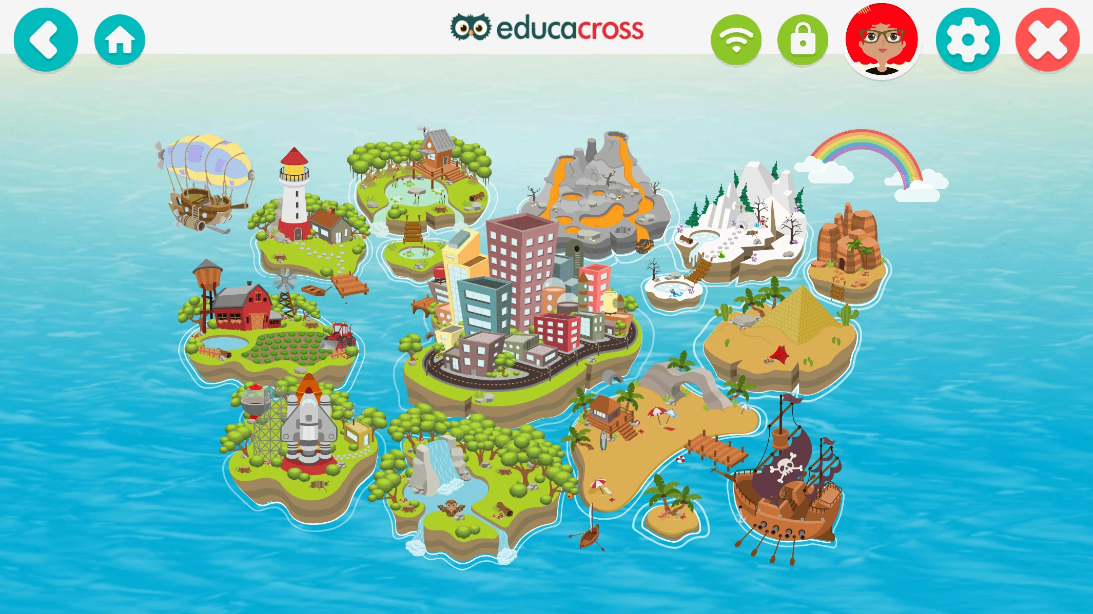 Educacross screenshot