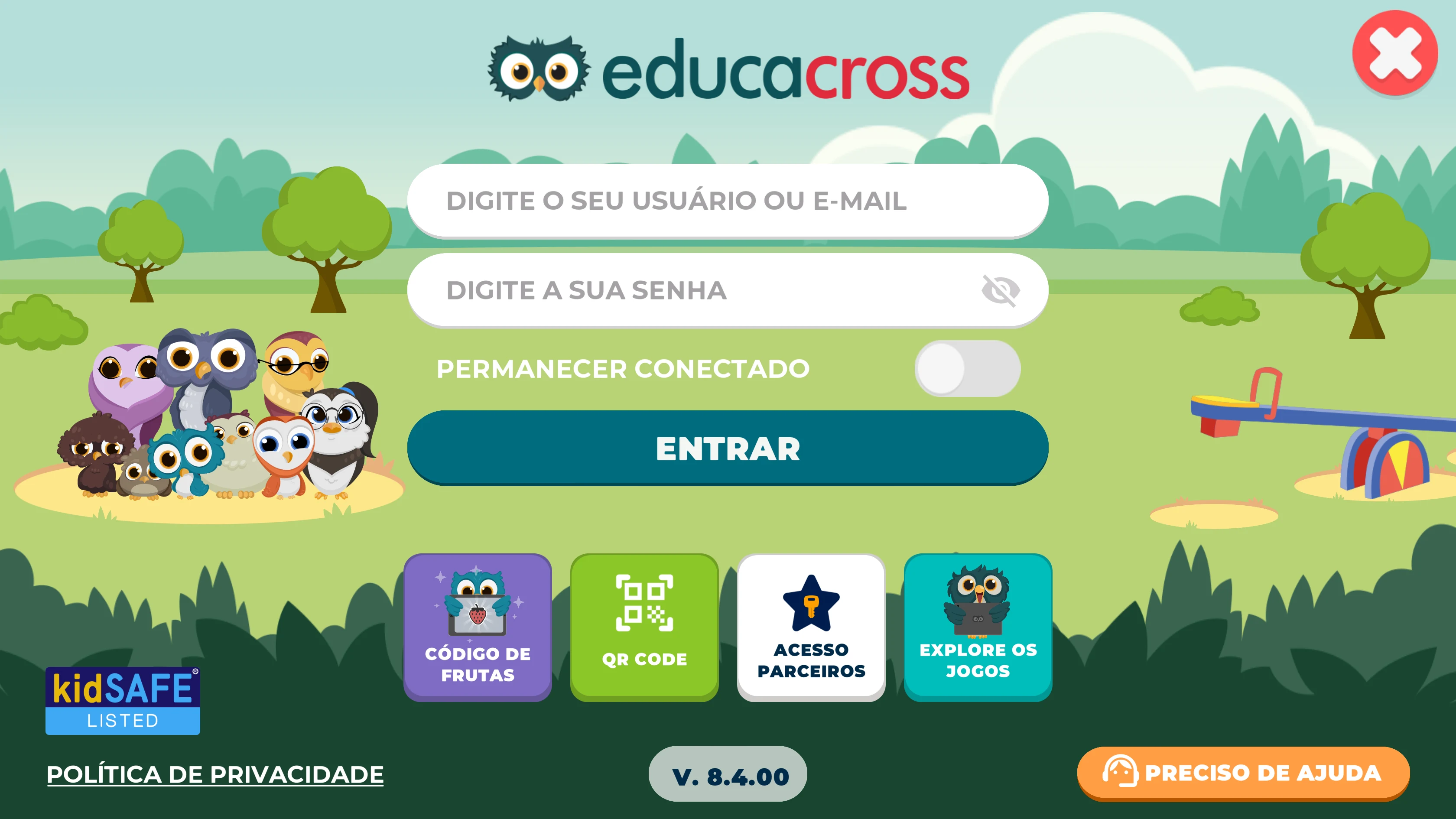 Educacross screenshot