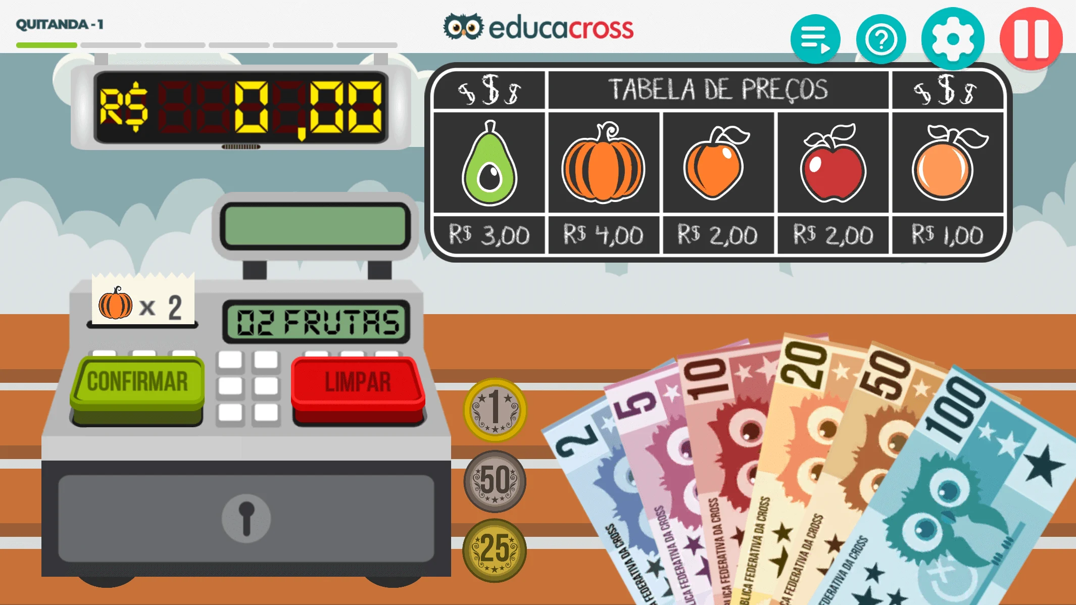 Educacross screenshot